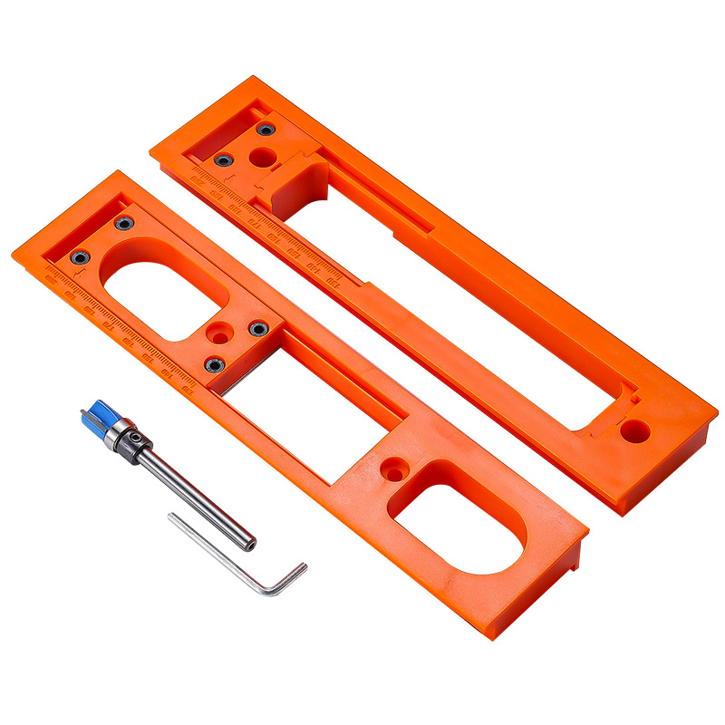 Plantilla de mortaja de bisagr - Bench Dog Hole reseña y precio