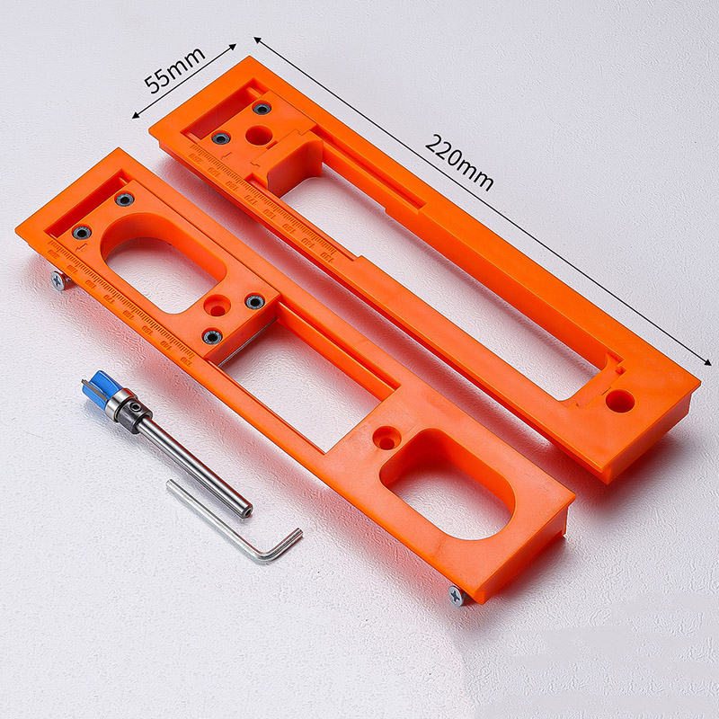 Plantilla de mortaja de bisagr - Bench Dog Hole reseña y precio