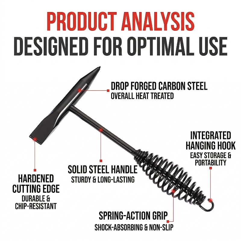 Martillo de desescarificación  - Tools For Welding Workshop reseña y precio