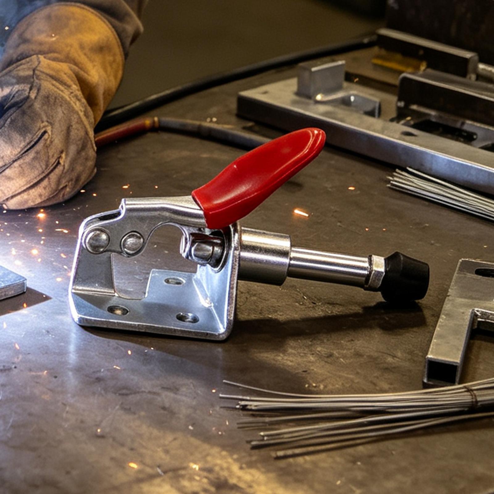 Prensa de sujeción de liberaci - Tools For Welding Workshop reseña y precio