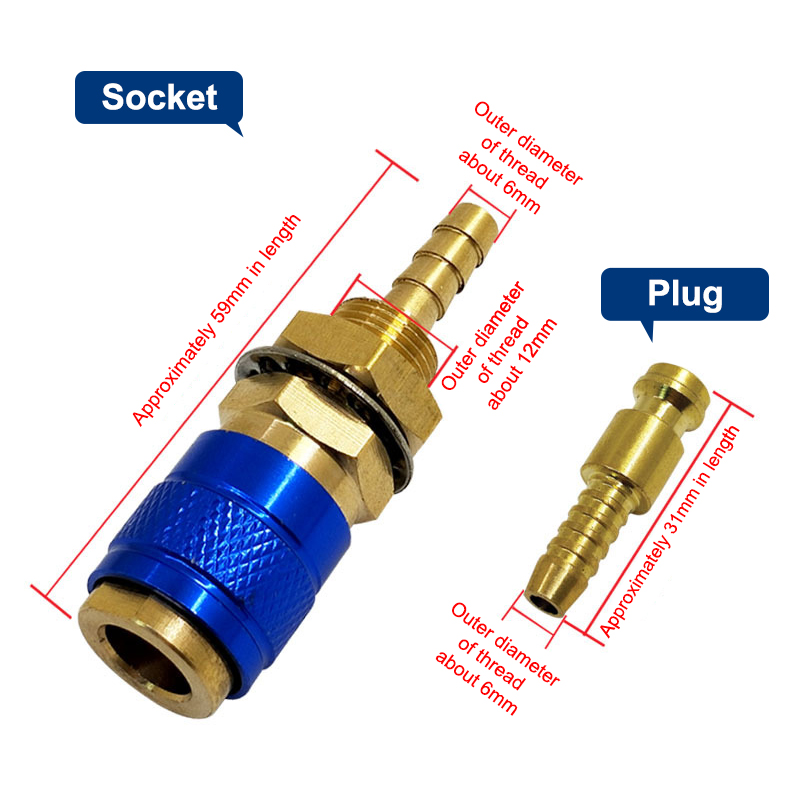 Adaptador de Gas refrigerado,  - Tools For Welding Workshop reseña y precio